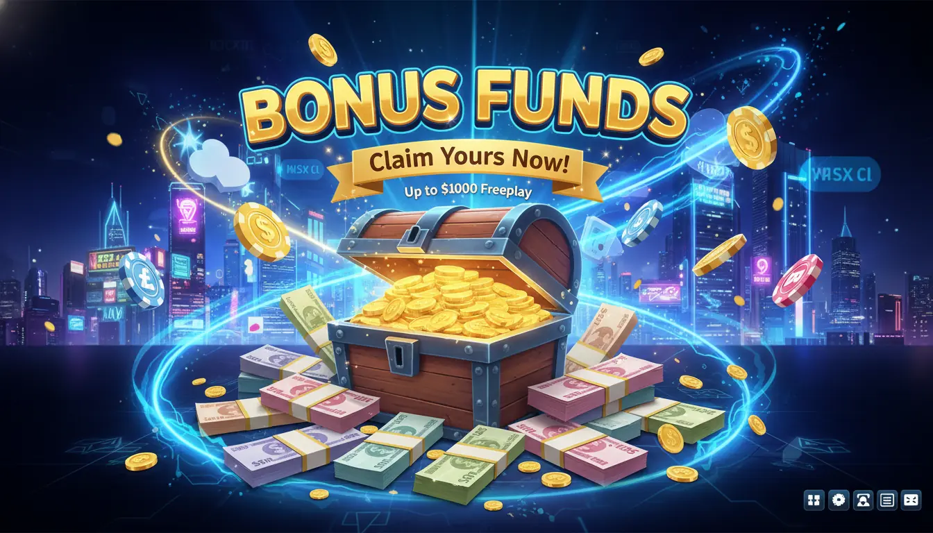 Gaming Club bonus funds